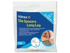Vitrex Long Leg Spacer 4mm Pack of 250 - VITLLS4250