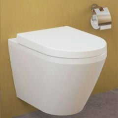 Vitra Integra Slim Soft Close Toilet Seat & Cover - White - 108-003-309