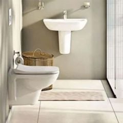 Vitra S20 360mm Wall Hung Toilet Pan - White - 7508L003-0075