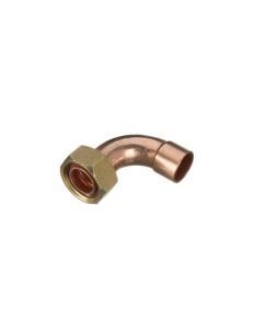End Feed Bent Tap Connector 15mm x 3/4