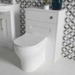 Calypso Chelworth WC Unit - Contour White Aspen - 4600