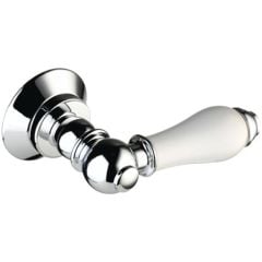 Bristan Traditional Cistern Lever, Extended Length Chrome - W CL6 C WHT