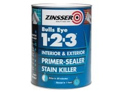 Zinsser 123 Bulls Eye Primer & Sealer Paint 1 Litre - ZINBE1231L