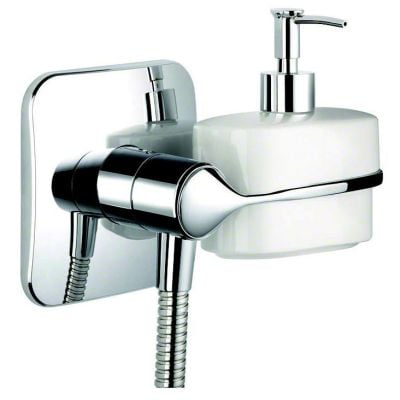 Mira Adept Cleanse Soap & Shampoo Dispenser - Chrome - 1.1736.424