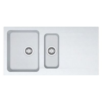 Franke Orion 1.5 Bowl Inset Tectonite Inset Kitchen Sink Reversible OID 651-100 - Polar White - 114.0381.759