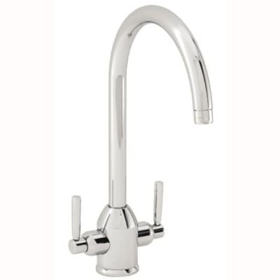 Carron Phoenix Dante Dual Lever Kitchen Mixer Tap - Chrome - 115.0068.382