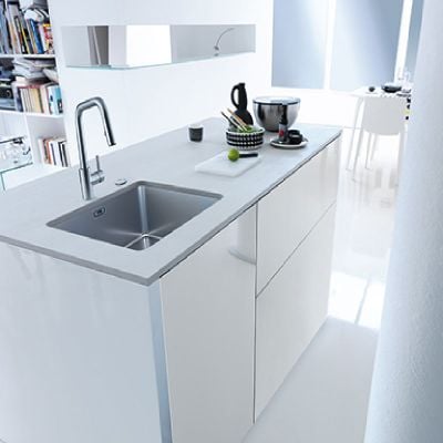 Franke Mythos MYX 110 70 1 Bowl Sainless Steel Kitchen Sink Lifestyle