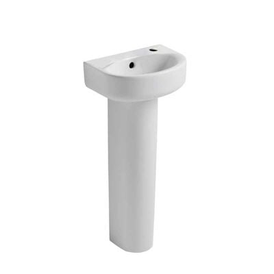 Ideal Standard Concept Arc 350mm Cloakroom Basin 1 Right Tap Hole with Overflow - White - E798901