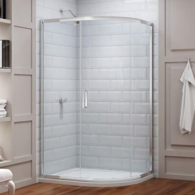 Merlyn 8 Series 1 Door Offset Quadrant Shower Enclosure 900mm x 760mm - M83222