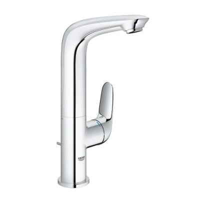 Grohe Eurostyle Solid Single-Lever Basin Mixer & Pop-Up Waste, L- 23718003