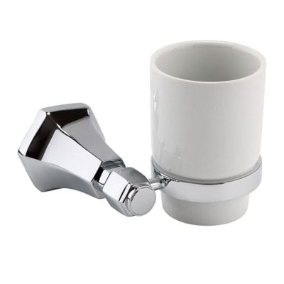 RAK Ceramics Washington Single Tooth Brush Holders & Tumblers - RAKWTN9903