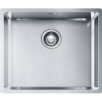 Franke Box 1 Bowl Kitchen Sink BXX 110 50 - Stainless Steel - 127.0369.282