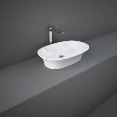 RAK Ceramics Sensation 60cm Countertop Basin - No Tap Hole - SENCT6000AWHA