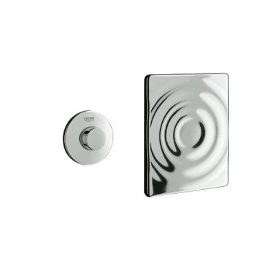 Grohe Air Button & Surf Wall Plate, Chrome 37059