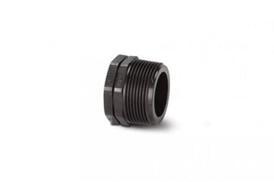 Polypipe MDPE 2" x 1" Polyfast threaded reducing bush - BWM47021