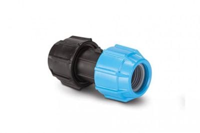 Polypipe MDPE 25mmx3/4in Metric-imperial coupler - BWM48125