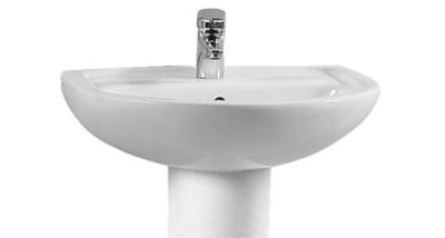 Vitra Layton 55cm Basin One Tap Hole - Basin Only - DISCONTINUED