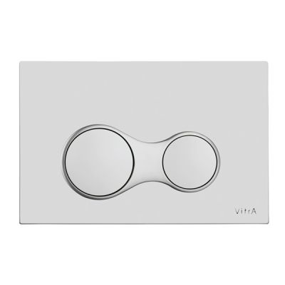 Vitra Sirius Dual Flush Plate (Matt Chrome Plated)