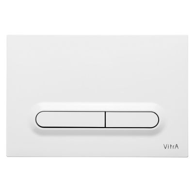 Vitra Loop T Dual Flush Plate (Gloss White) - DISCONTINUED