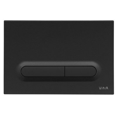 Vitra Loop T Dual Flush Plate (Matt Black) - DISCONTINUED