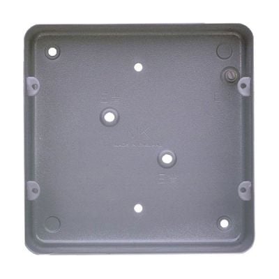 MK Grid box flush metal 6-8 gang