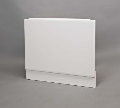 RAK Ceramics End Bath Panel High Gloss White - 800 x 585mm - MNHTEP800