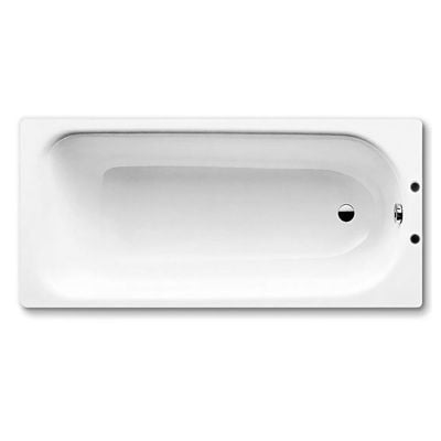 Eurowa Eco 1700 x 700mm Bath Two Tap Holes - White - 115320000001