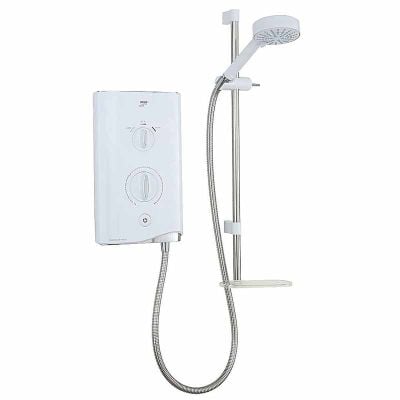 Mira Sport 9.8kW Thermostatic Electric Shower - White/Chrome - 1.1746.006 - DISCONTINUED