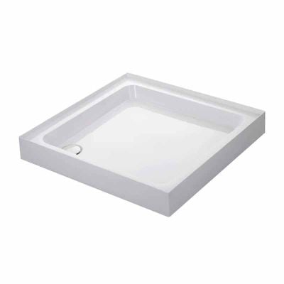 Mira Flight Square Shower Tray 760 x 760mm (4 Tile Upstands) - 1.1783.004.WH