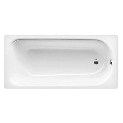 Eurowa 1600 x 700mm Bath No Tap Hole with Anti-Slip - White - 119730000001