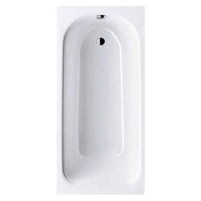 Eurowa 1700 x 700mm Bath No Tap Holes with Anti-Slip - White - 119830000001