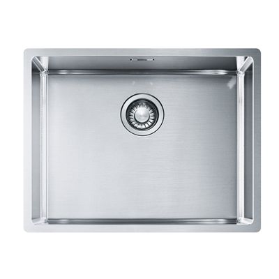 Franke Box 1 Bowl Kitchen Sink BXX 110-54 - Stainless Steel - 127.0371.513