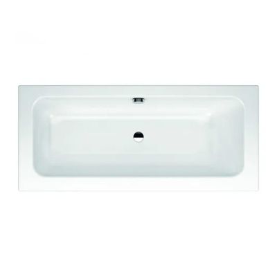 Kaldewei Puro Set 1700x750mm Wide Double Ended Bath With LH Overflow - Alpine White - 261100010001