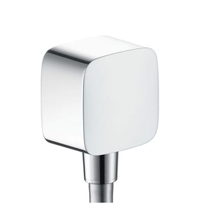 hansgrohe FixFit Wall Outlet with Non-Return Valve - Chrome - 26457000