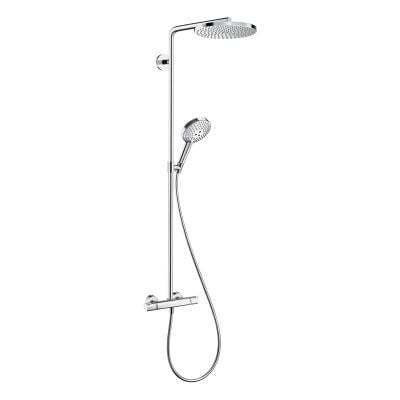 hansgrohe Raindance Select S Showerpipe With Thermostatic Shower Mixer - Chrome - 27633000