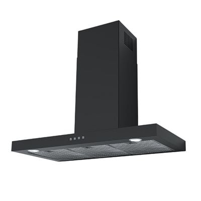 Franke Format 45 90cm Chimney Cooker Hood - Black - FDF EV8 90 BK - 325.0599.574