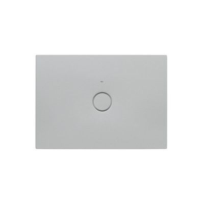Roca Cratos 1000 x 700mm Superslim Shower Tray with Waste - Pearl - 3740L9630