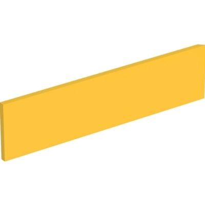 Geberit Bambini Side Panel For Lower Wash Trough - Varicor Yellow - 431020304