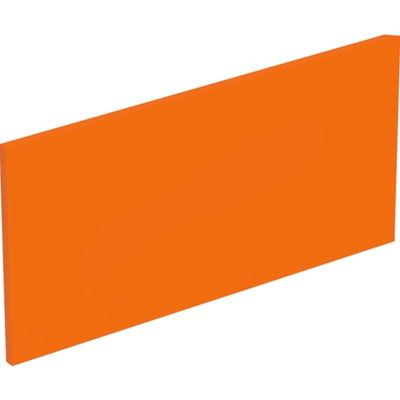 Geberit Bambini Side Panel For Upper Wash Trough - Varicor Orange - 431030301