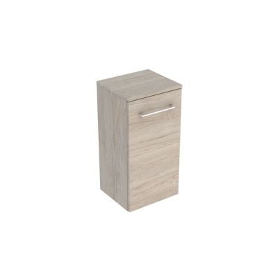 Geberit Selnova Square 1 Door Bathroom Wall Cabinet 330mm Hickory - 501.275.00.1