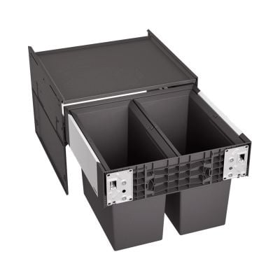 Blanco SELECT II 50/2 Waste Sorter for 500mm Base Cabinet - Black/Anthracite - 526201