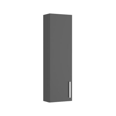 Roca Prisma 1200mm Wall Hung Column Unit Reversible - Anthracite Grey - 856887153