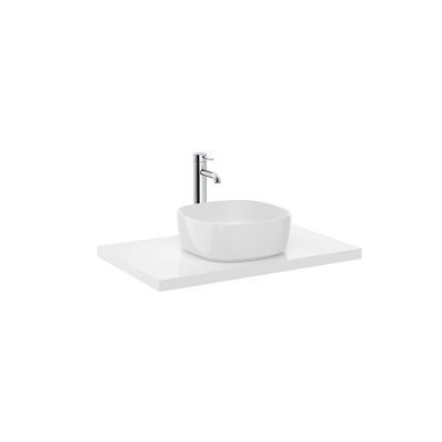 Roca Savana Water Resistant Basin Countertop 800mm - White Lacquered - 857319806