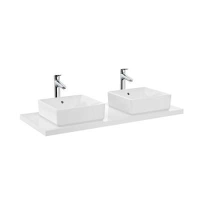 Roca Savana Water Resistant Basin Countertop 1200mm - White Lacquered - 857321806
