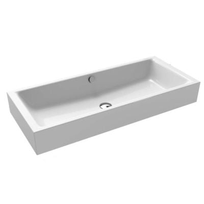Kaldewei Puro S Countertop Basin With Easy Clean & Sound Insulation - Alpine White - 909206003001