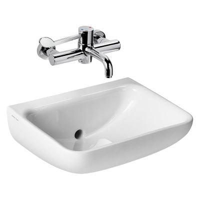 Armitage Shanks Contour 21+ 50cm Back Outlet Washbasin Without Tap Holes - S0430HY