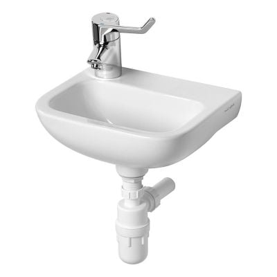 Armitage Shanks Contour 21 37cm Handrinse Basin with 1 Left Hand Tap Hole - S247301