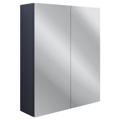 Bathrooms by Trading Depot Dahlia Double Door Mirror Cabinet - Indigo Ash - TDBT96078