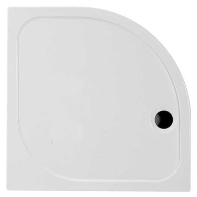Bathrooms by Trading Depot Low Profile 1200x900mm Right Hand Offset Quadrant Shower Tray With Waste - TDBT104356