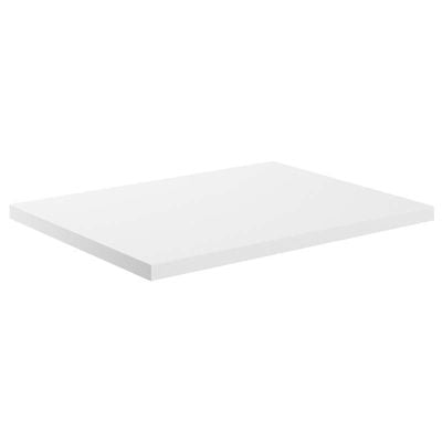 Bathrooms by Trading Depot Bay 600mm Laminate Worktop - White Gloss - TDBT106913